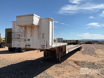 1991 Fruehauf PSDL-T2-48N Step Deck Trailer