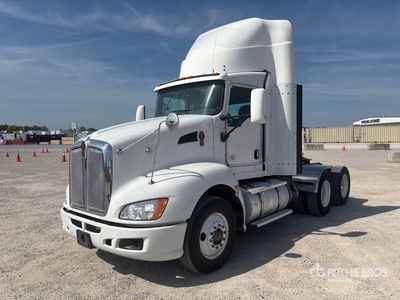2013 Kenworth T660 6x4 Day Cab Truck Tractor
