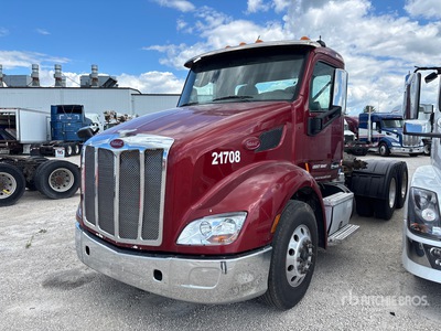 2016 Peterbilt 579 6x4 Day Cab Truck Tractor (Inoperable)