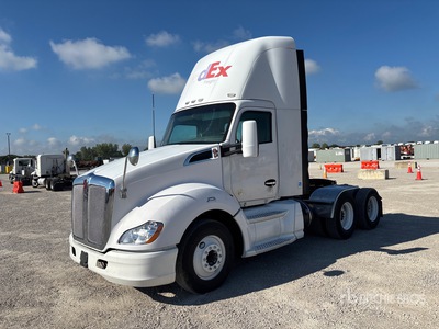 2014 Kenworth T-680 6x4 Day Cab Truck Tractor