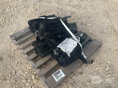 (5) Rigid Pole Folding Litters