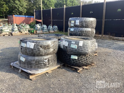 (10) Sand Trail 450/80R20 M.O.V. Tires w/Wheels