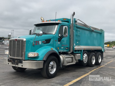 2018 Peterbilt 567 8x4 Tri/A Dump Truck