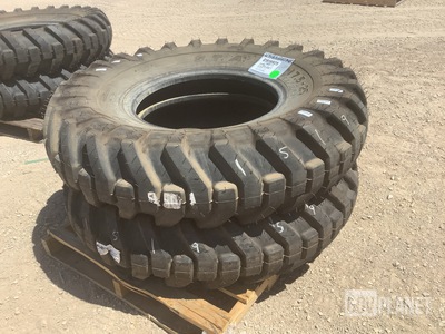 (2) S.T.A. 17.5-25 Tires