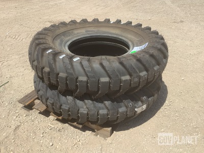 (2) S.T.A. 17.5-25 Tires