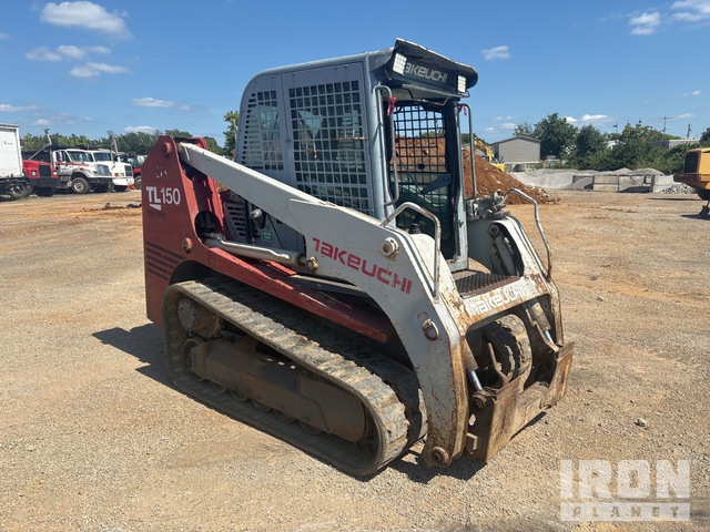 MINI CARGADOR SOBRE ORUGAS 2006 TAKEUCHI TL150