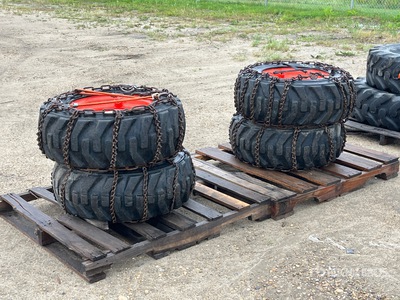 Quantity of (4) 10-16.5 Tires - Fits Skid Steer