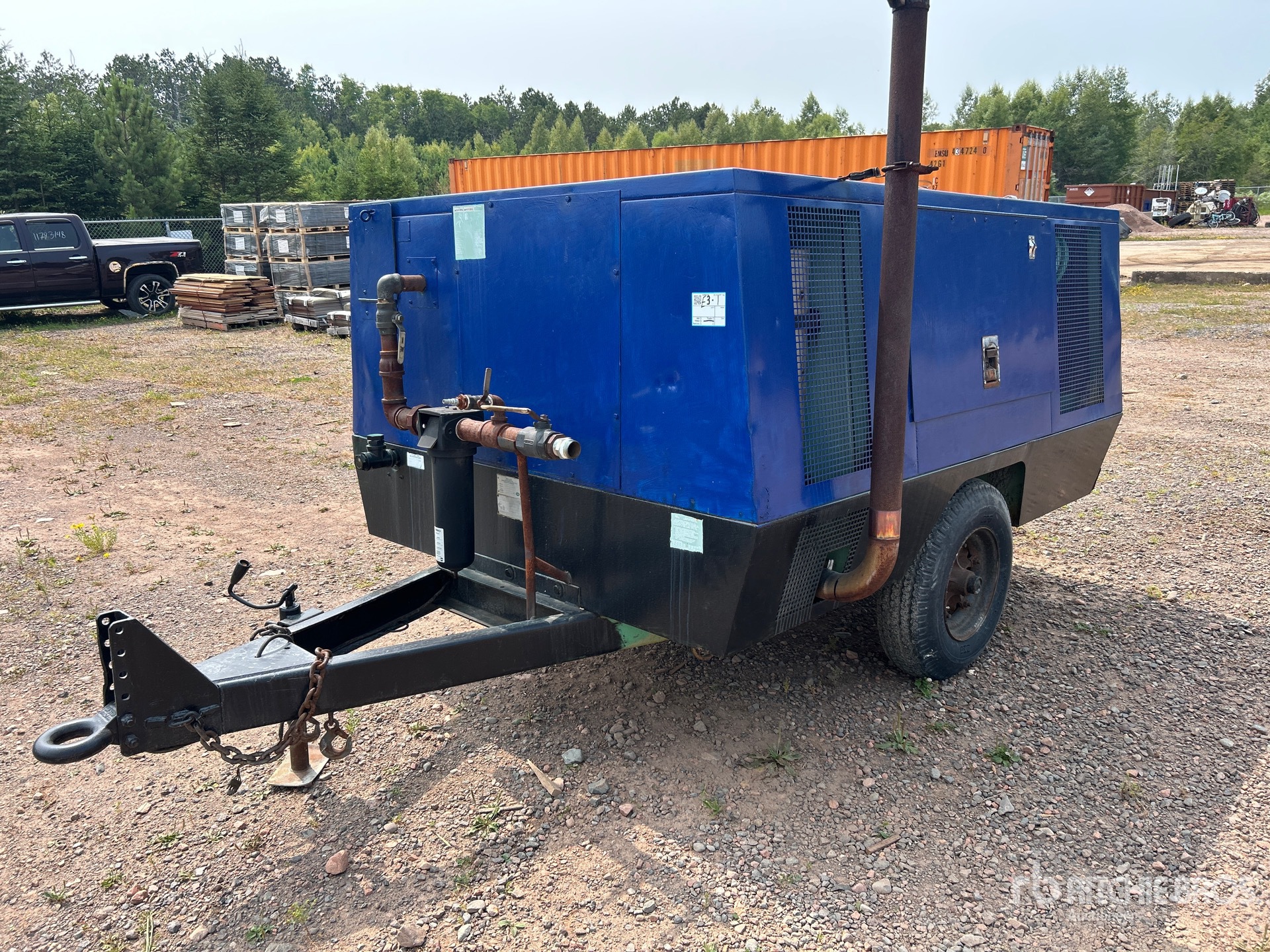 Sullair 375DPQJD Mobile Air Compressor