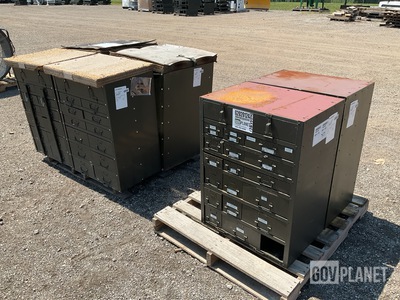 (6) Assorted Storage Cabinets