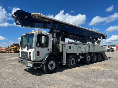 2005 Schwing 2525H-6 on 2005 Mack MR688S 10x6x3 Concrete Pump Truck