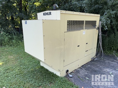 2007 Kohler 50RZGB 48 kW Skid-Mounted Stand-By 発電機セット (250-749 kw/310-950 kva)