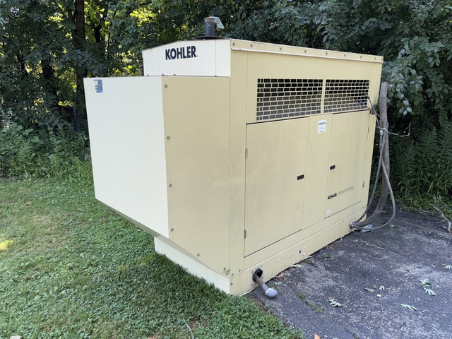 2007 Kohler 50RZGB 48 kW Skid-Mounted Stand-By Generator Set 2007 Kohler 50RZGB 48 kW Skid-Mounted Stand-By Generator Set