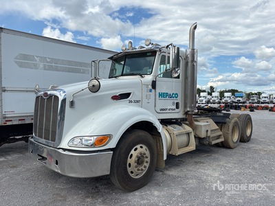 2008 Peterbilt 386 6x4 T/A Day Cab Truck Tractor (Inoperable)