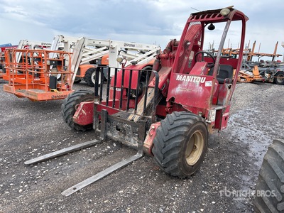 2005 Manitou TMT55FLHT 5500 lb 3x3 Truck Mounted Forklift