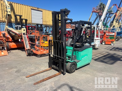 2017 Mitsubishi FB18PNT 3000 lb Electric Forklift