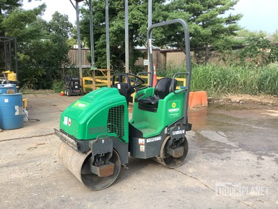 2018 Wacker Neuson RD12A Double Drum Roller