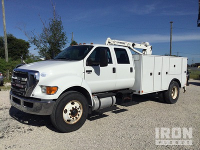 2015 Ford F-750 XL 4x2 Crew Cab Servicewagen