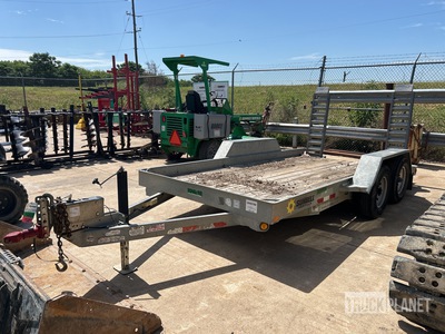 2016 Felling FT-10P-GW 14 ft T/A Utility Trailer