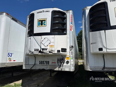 2015 Utility 53 ft x 102 in T/A Refrigerated Trailer