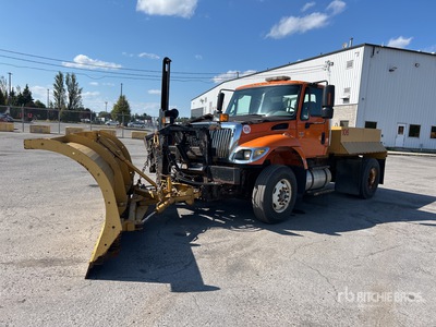 2007 International 7500  4x2 Snow Plow Truck