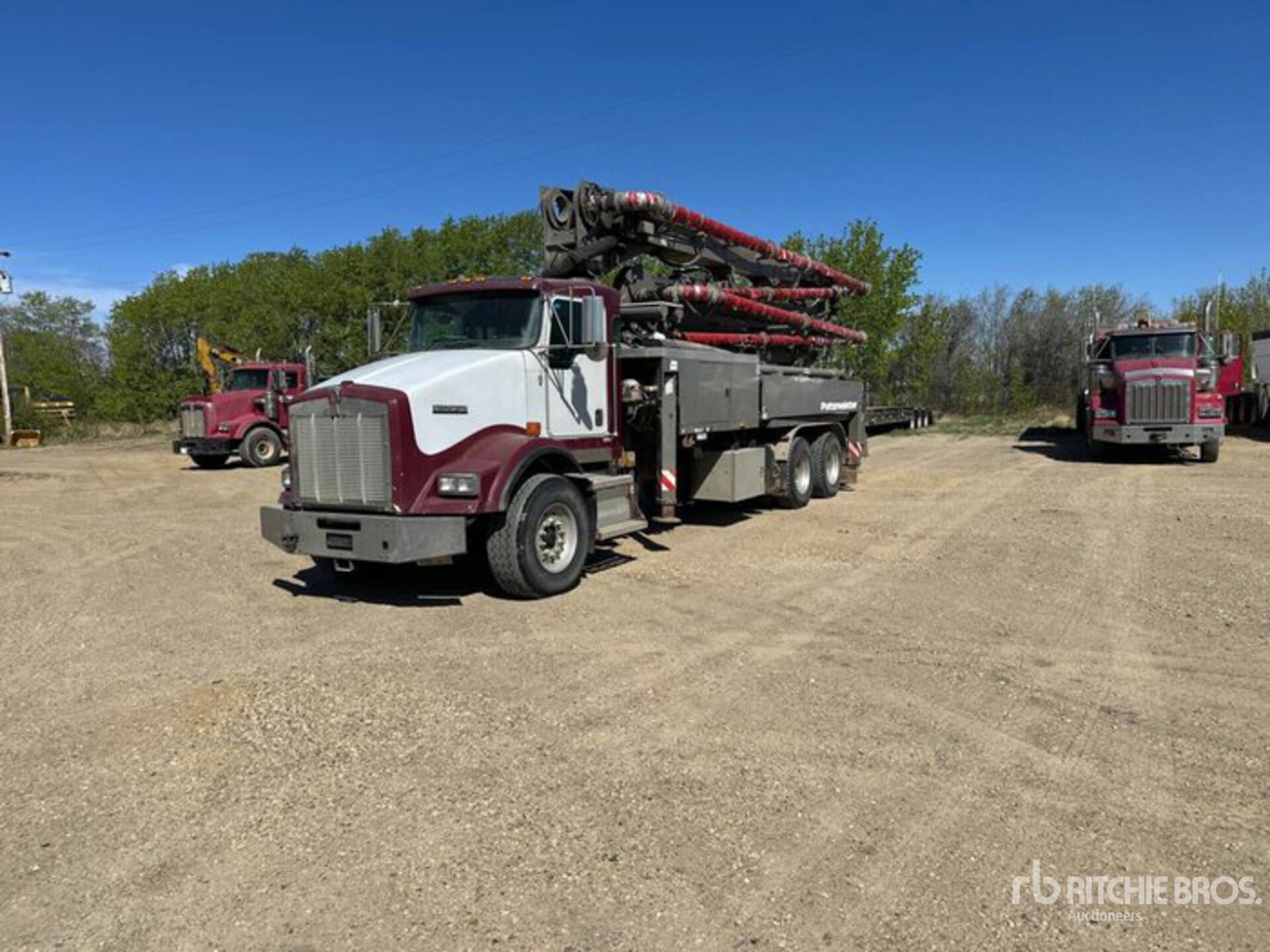 2005 Putzmeister BSF-32Z.12L 32 m on Kenworth T800 6x4 Concrete Pump Truck