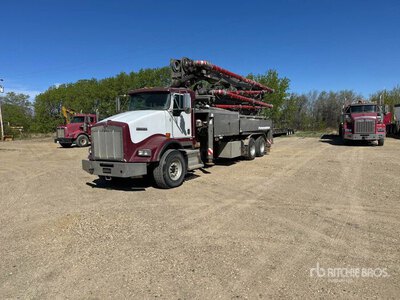 2005 Putzmeister BSF-32Z.12L 32 m on Kenworth T800 6x4 Camion pompe à béton