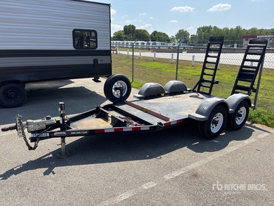2018 MMDI 510RCMPH 10 ft T/A Equipment Trailer