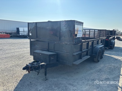 2013 San Diego Custom Trailer DG616LS 16 ft T/A Landscape Trailer