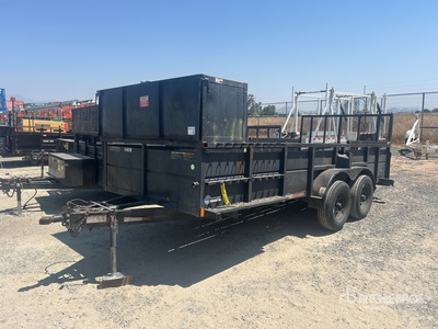 2013 San Diego Custom Trailer 16 ft T/A Landscape Trailer