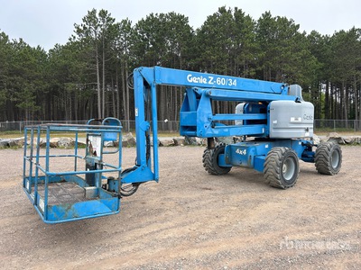 2006 Genie Z-60/34 4WD Diesel Articulating Boom Lift