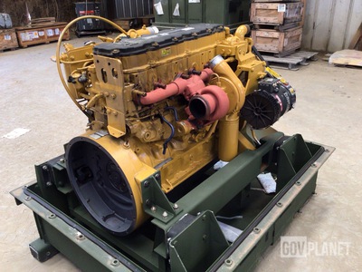 Cat C-7 Turbo Diesel Engine w/Container