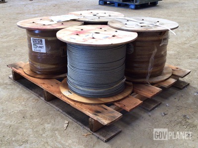 (4) Rolls of Loos M83420/1-009 Cable Wire