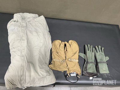 (13) Parkas, (3) Pairs of Cold Weather Mittens & Assorted Items