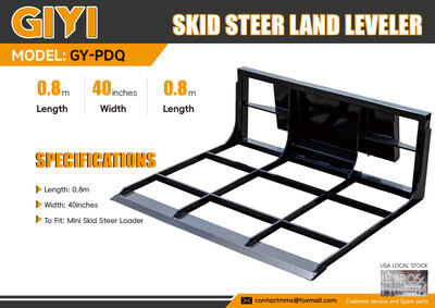 2025 GIYI GY-PDQ Mini Skid Steer Landplane (Unused)
