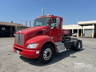 2012 Kenworth T370 Hybrid 4x2 S/A Day Cab Truck Tractor