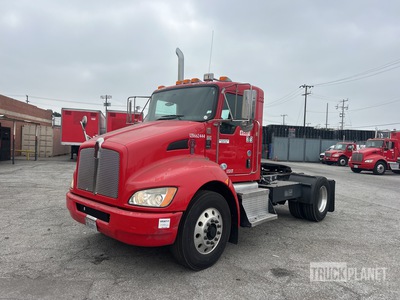 2012 Kenworth T370 Hybrid 4x2 S/A Day Cab Truck Tractor