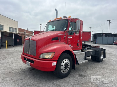 2012 Kenworth T370 Hybrid 4x2 S/A Day Cab Truck Tractor