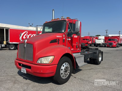 2011 Kenworth T370 Hybrid 4x2 S/A Day Cab Truck Tractor