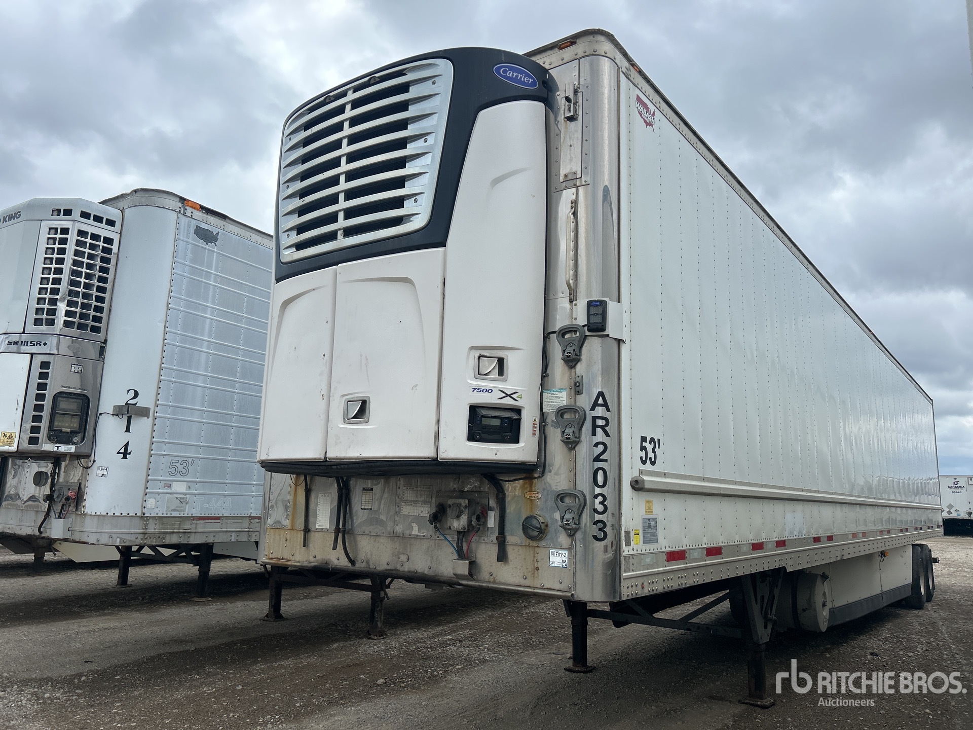 2020 Wabash RFALHSA 53 ft x 102 in T/A Refrigerated Trailer (Inoperable)