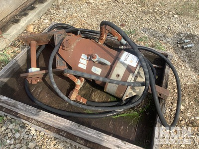 Eskridge 77 Hydraulic Digger Drill Head with Hoses and Mount
