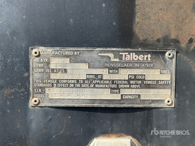 1995 Talbert Lowboy Trailer
