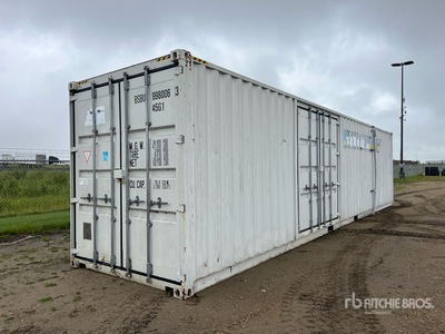2008 40 ft High Cube Multi-Door Storage Container