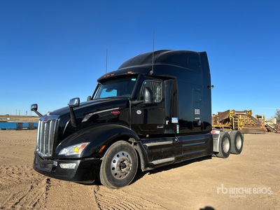 2024 Peterbilt 579 6x4 Cabeza Tractora Cabina Dormitorio