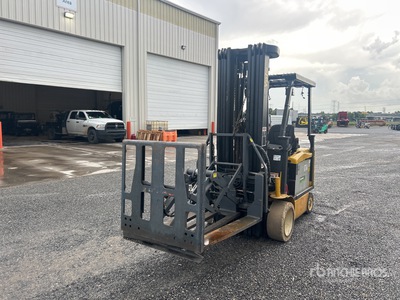 2012 Yale ERC060VGN48TQ100 3850 lb Electric Forklift (Inoperable)