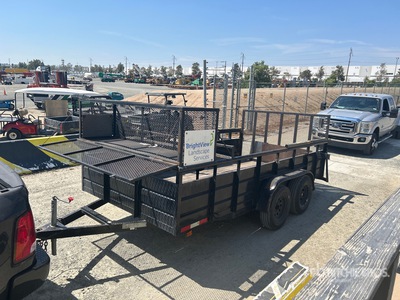 2012 Carson 14 ft T/A Landscape Trailer