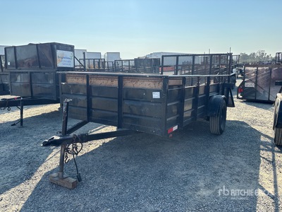 2012 Carson 12 ft S/A Landscape Trailer