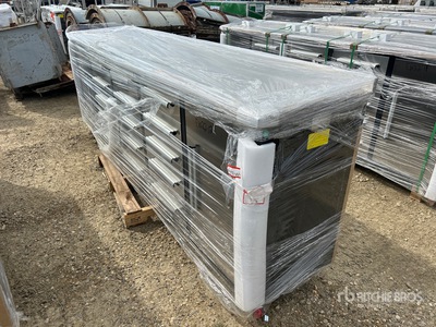 10 ft 15-Drawer Workbench (Unused)