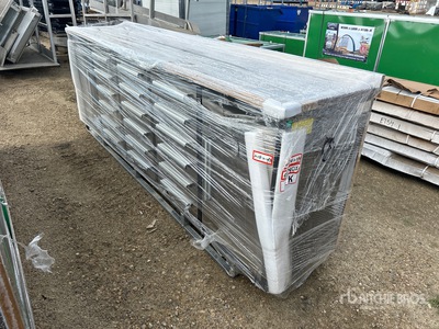 10FT-18D-2B-01B 10 ft 18-Drawer Werkbank (Unused)