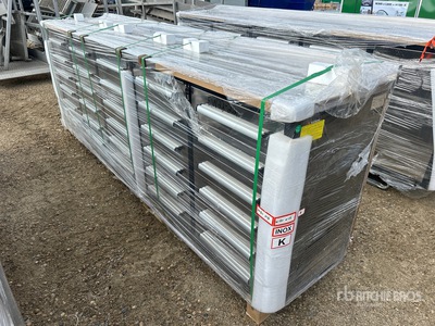 10FT-30DB-01B 10 ft 30-Drawer Werkbank (Unused)