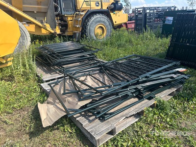 Quantity of (20) 2025 BYT MSFGTE04 4 ft x 6 ft 10 in Mesh Frame Livestock Gate (Unused)